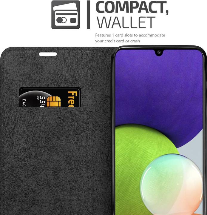Image du produit Cadorabo Book Invis. Étui magnétique (Samsung Galaxy M22, Samsung Galaxy A22, Samsung Galaxy A32)