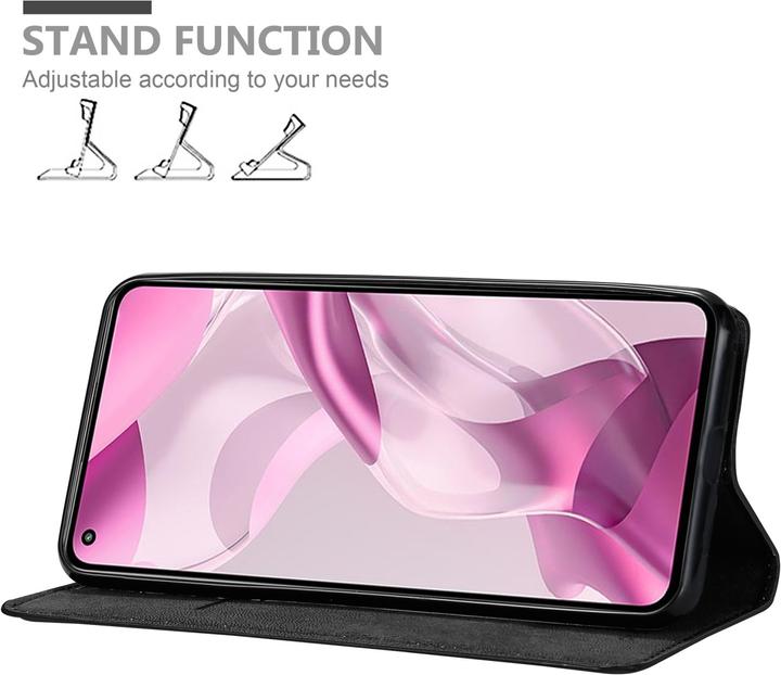 Actual product image Cadorabo Book Invis. Magnet sleeve (Xiaomi Mi 11 Lite, Xiaomi Mi 11 Lite 5G, Xiaomi Mi 11 Lite 5G NE)
