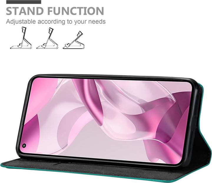 Actual product image Cadorabo Book Invis. Magnet sleeve (Xiaomi Mi 11 Lite, Xiaomi Mi 11 Lite 5G)