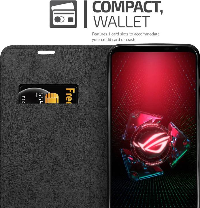 Produktbild Cadorabo Book Invis. Magnet Hülle (Asus ROG Phone 5)