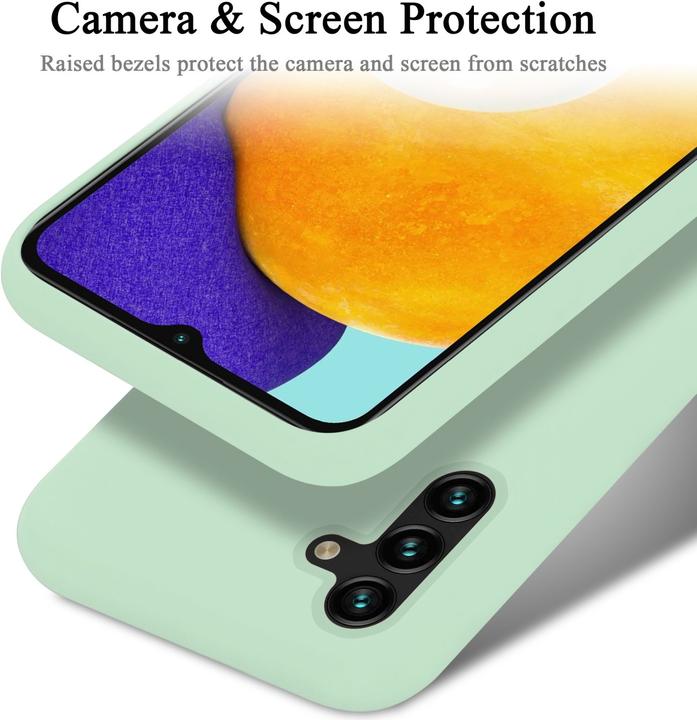 Productafbeelding Cadorabo TPU Vloeibaar Silicone Hoesje (Samsung Galaxy A13 5G)