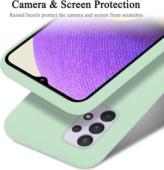 Actual product image Cadorabo TPU Liquid Silicone Case Cover (Samsung Galaxy A33 5G)