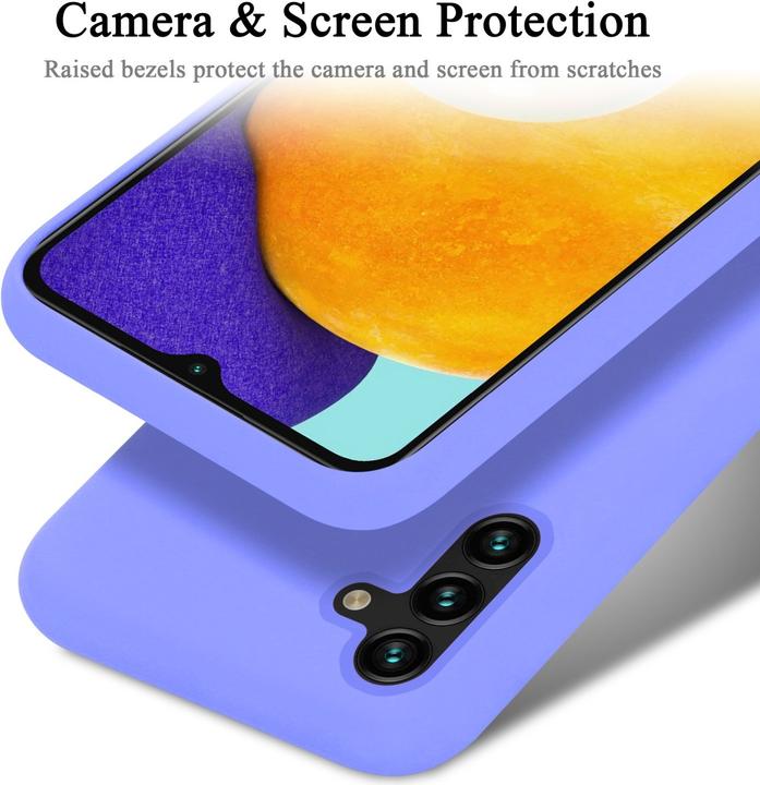 Actual product image Cadorabo TPU Liquid Silicone Case Cover (Samsung Galaxy A13 5G)
