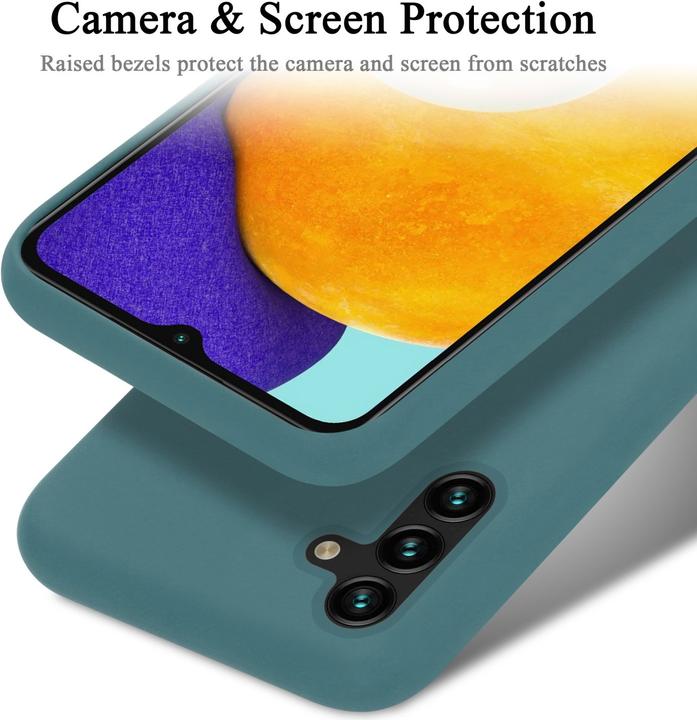 Actual product image Cadorabo TPU Liquid Silicone Case Cover (Samsung Galaxy A13 5G)