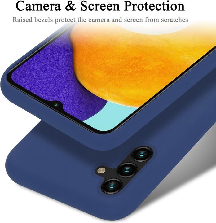 Produktbild Cadorabo TPU Liquid Silicone Case Hülle (Samsung Galaxy A13 5G)