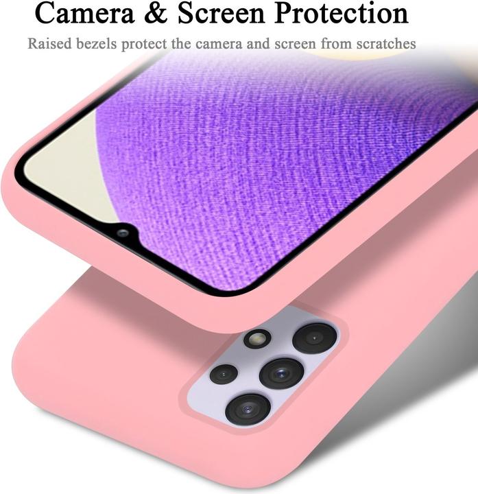 Produktbild Cadorabo TPU Liquid Silicone Case Hülle (Samsung Galaxy A33 5G)