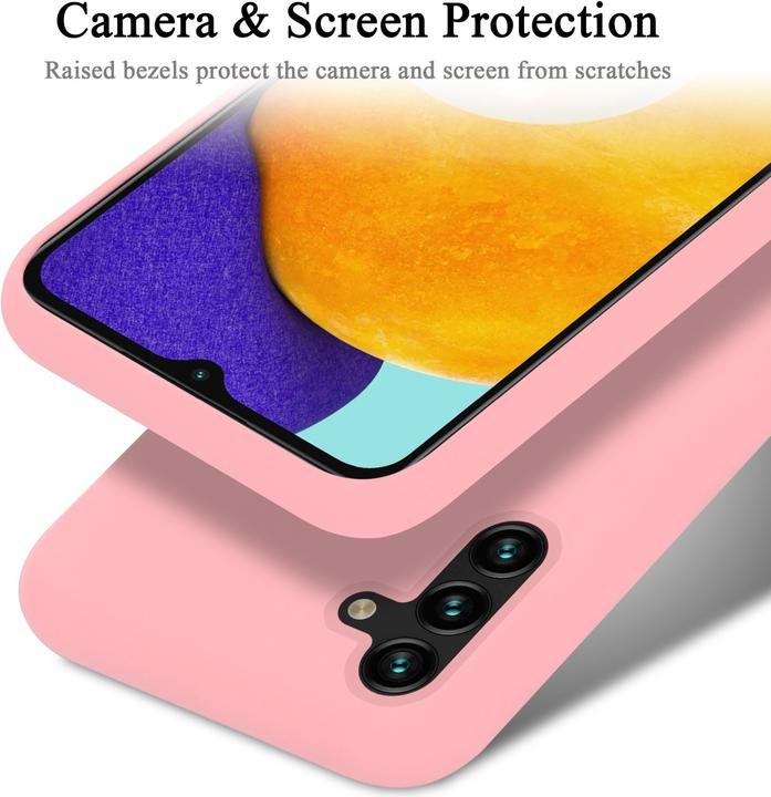 Produktbild Cadorabo TPU Liquid Silicone Case Hülle (Samsung Galaxy A13 5G)