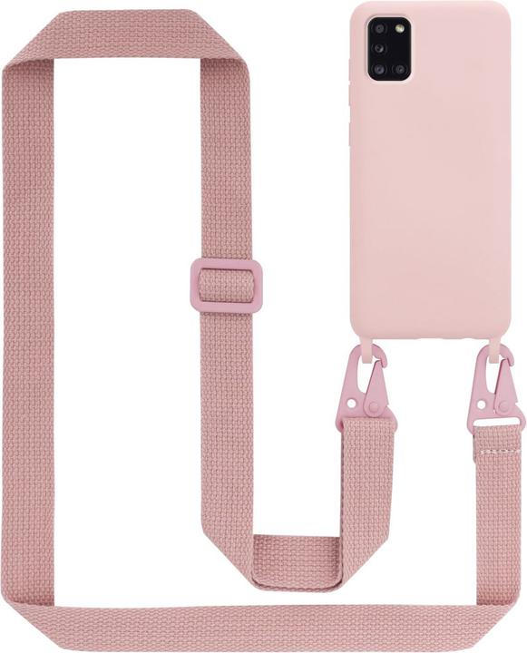 Actual product image Cadorabo TPU Cover Mobile Phone Chain Liquid (Samsung Galaxy A31)
