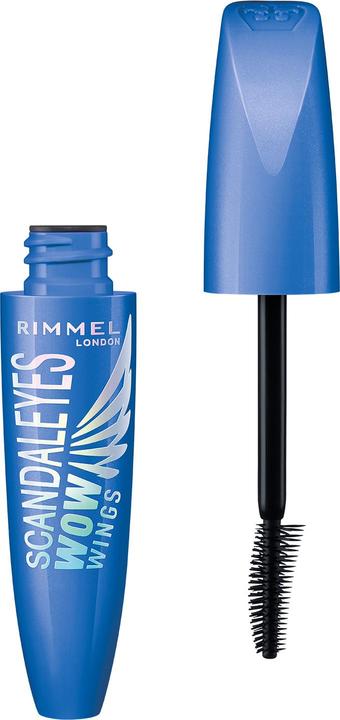 Produktbild Rimmel London Rimmel Scandaleyes WOW Wings Wateproof Mascara 12 ml Black (001 black)