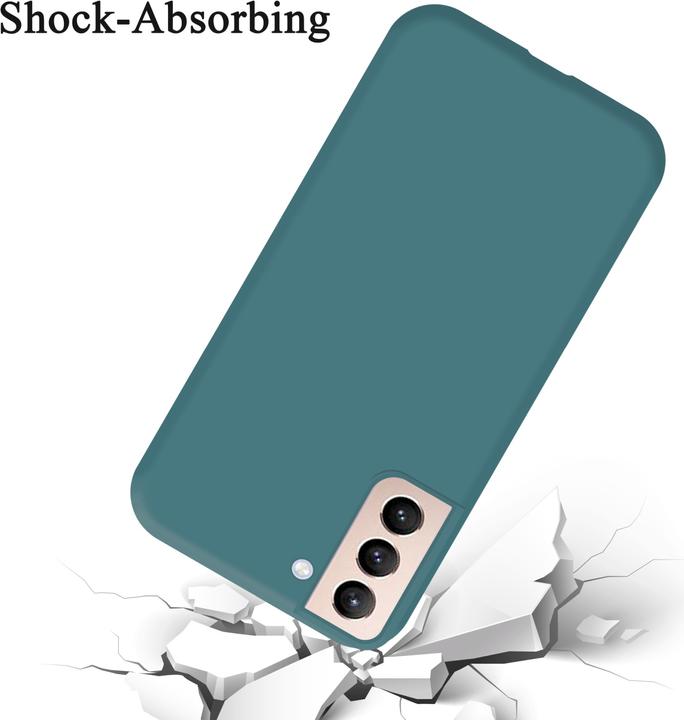 Productafbeelding Cadorabo TPU Vloeibaar Silicone Hoesje (Samsung Galaxy S22 Ultra)