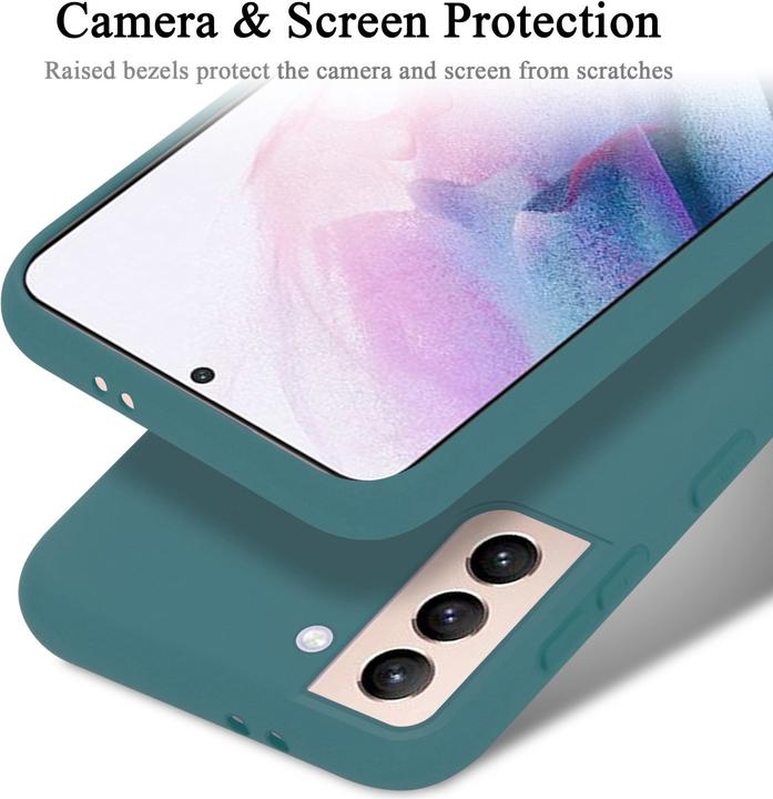 Productafbeelding Cadorabo TPU Vloeibaar Silicone Hoesje (Samsung Galaxy S22 Ultra)