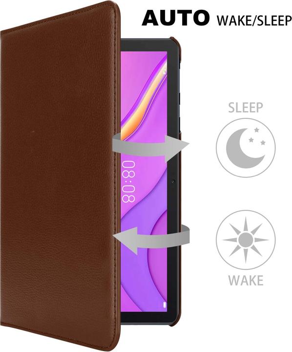 Image du produit Cadorabo Tablet Book Caoutchouc (PAS de Wake Up) Étui (Huawei MatePad T10s)