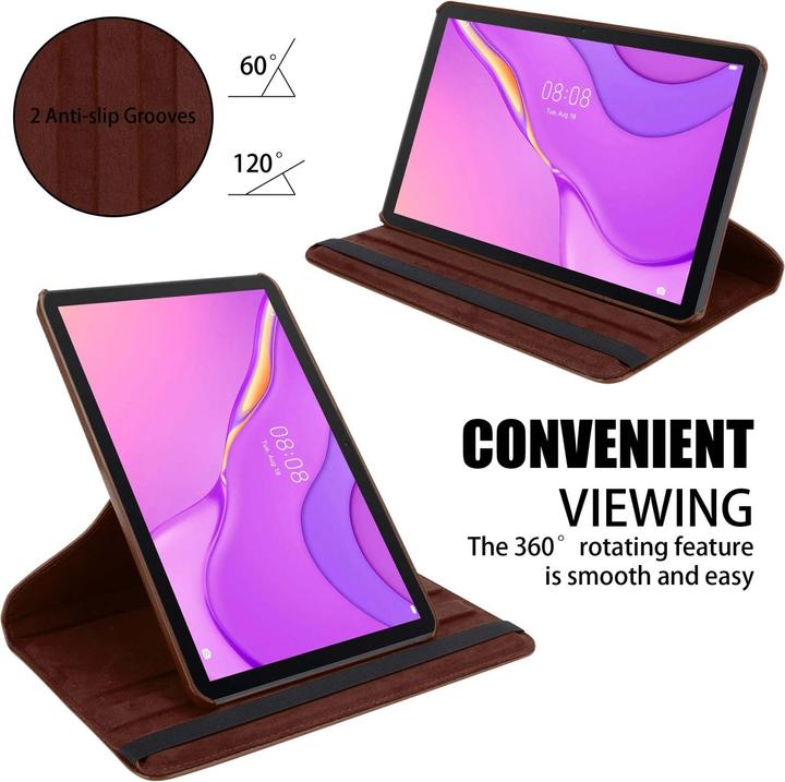 Image du produit Cadorabo Tablet Book Caoutchouc (PAS de Wake Up) Étui (Huawei MatePad T10s)