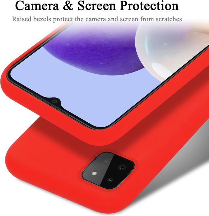 Immagine prodotto Cadorabo Custodia in silicone liquido TPU (Samsung Galaxy A22 5G)