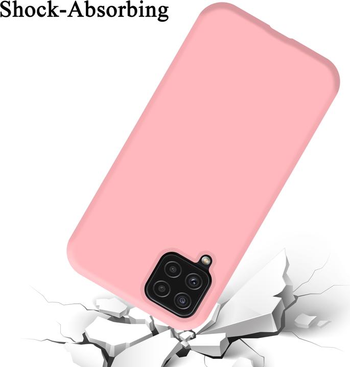 Actual product image Cadorabo TPU Liquid Silicone Case Cover (Samsung Galaxy M22, Samsung Galaxy A22, Samsung Galaxy A32)