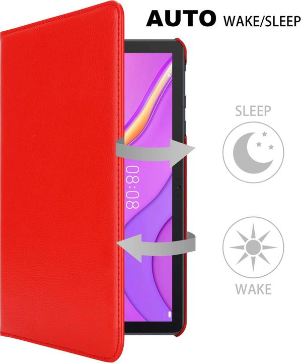 Image du produit Cadorabo Tablet Book Caoutchouc (PAS de Wake Up) Étui (Huawei MatePad T10s)