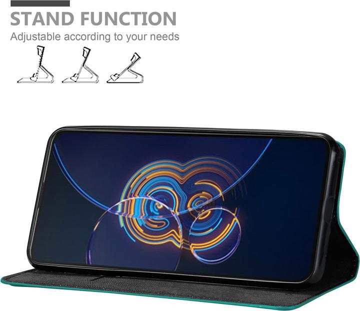 Actual product image Cadorabo Book Invis. Magnet sleeve (Asus Zenfone 8 Flip)