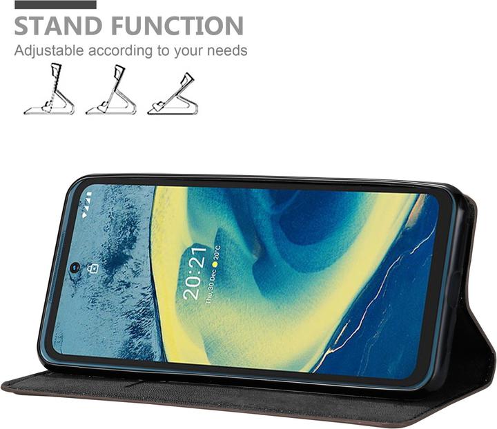 Actual product image Cadorabo Book Invis. Magnet sleeve (Nokia XR20)