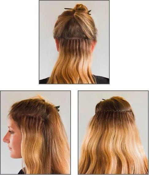 Actual product image Balmain Clip In Weft Set 40cm New York Human Hair (New York, 40 cm)