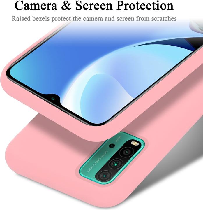 Actual product image Cadorabo TPU Liquid Silicone Case Cover (Xiaomi Redmi 9T, Xiaomi Poco M3)