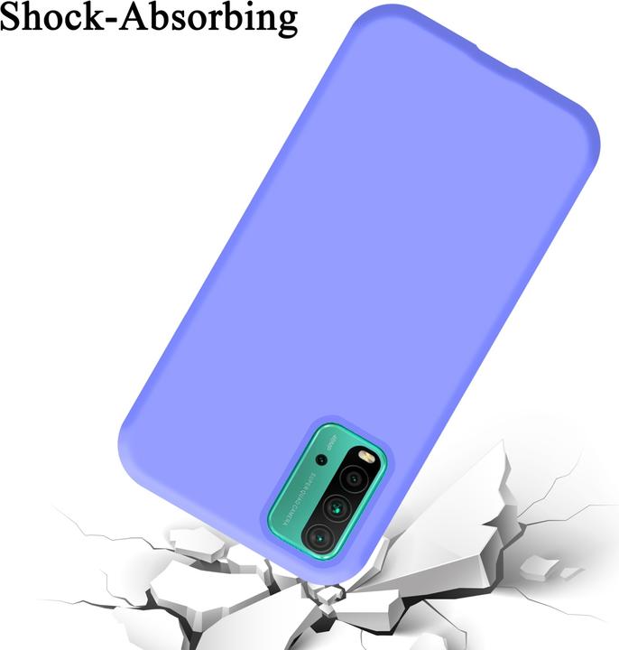 Produktbild Cadorabo TPU Liquid Silicone Case Hülle (Xiaomi Redmi 9T, Xiaomi Poco M3)