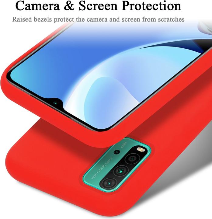 Productafbeelding Cadorabo TPU Vloeibaar Silicone Hoesje (Xiaomi Poco M3, Xiaomi Redmi 9T)
