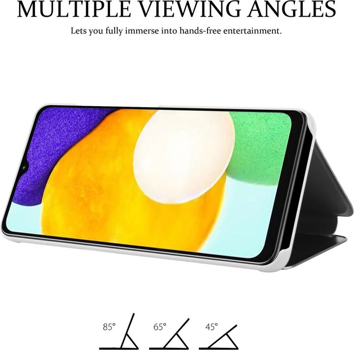 Actual product image Cadorabo Smart View Mirror Book Cover (Samsung Galaxy A13 5G)