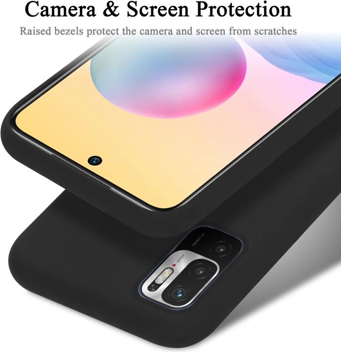 Immagine prodotto Cadorabo Custodia in silicone liquido TPU (Xiaomi Redmi Nota 10 5G, Xiaomi Poco M3 Pro 5G)