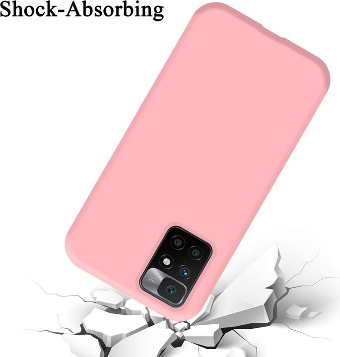 Productafbeelding Cadorabo TPU Vloeibaar Silicone Hoesje (Xiaomi Redmi 10)