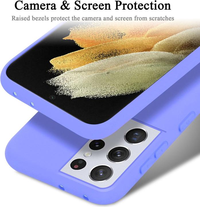 Produktbild Cadorabo TPU Liquid Silicone Case Hülle (Samsung Galaxy S22 Ultra)