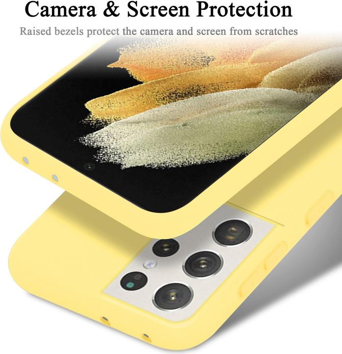 Immagine prodotto Cadorabo Custodia in silicone liquido TPU (Samsung Galaxy S22 Ultra)