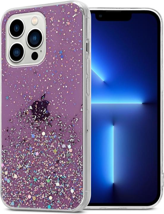 Produktbild Cadorabo TPU Cover funkelnder Glitter (Apple iPhone 13 Pro Max)