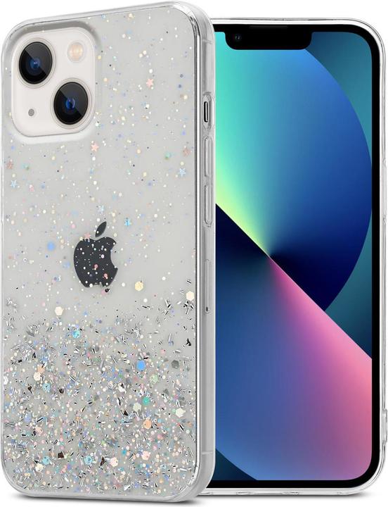 Transparent avec paillettes
