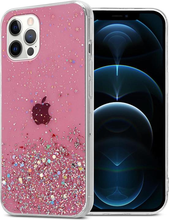Produktbild Cadorabo TPU Cover funkelnder Glitter (Apple iPhone 12 Pro Max)