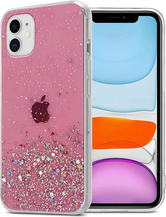 Actual product image Cadorabo TPU cover sparkling glitter (Apple iPhone 11 Pro Max)