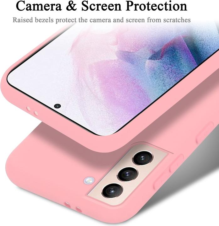 Actual product image Cadorabo TPU Liquid Silicone Case Cover (Samsung Galaxy S22+)