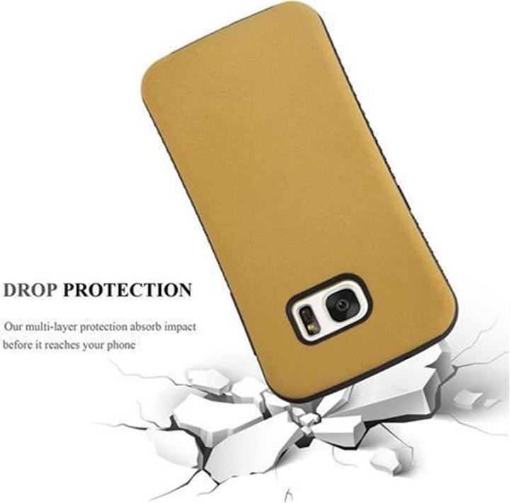 Image du produit Cadorabo Couverture rigide hybride gommée (Samsung Galaxy S7)