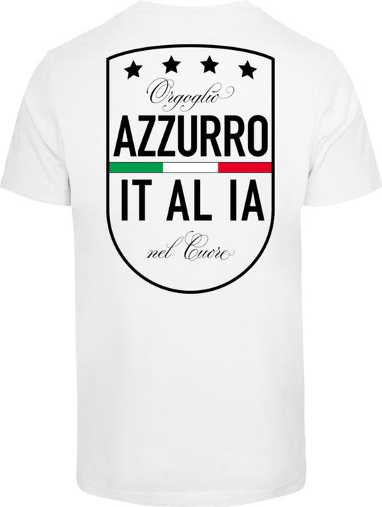 Actual product image Mister Tee MisterTee Azurro Italia Crest Tee - 166913 (5XL)