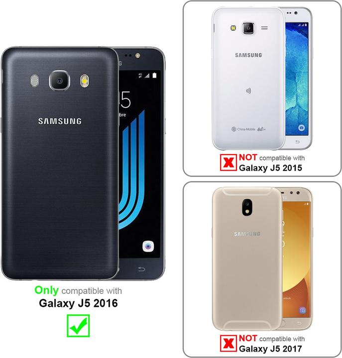 Immagine prodotto Cadorabo Copertina rigida ibrida gommata (Samsung Galaxy J5 (2016))