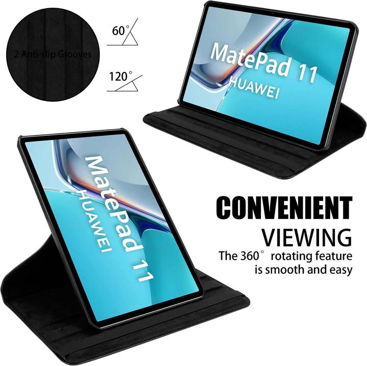 Produktbild Cadorabo Tablet Book Gummi (KEIN Wake Up) Hülle (Huawei MatePad 11 (2021))