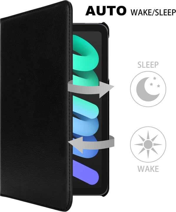 Produktbild Cadorabo Tablet Book Gummi (KEIN Wake Up) Hülle (iPad mini 6)