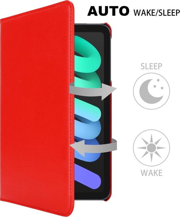 Produktbild Cadorabo Tablet Book Gummi (KEIN Wake Up) Hülle (iPad mini 6)