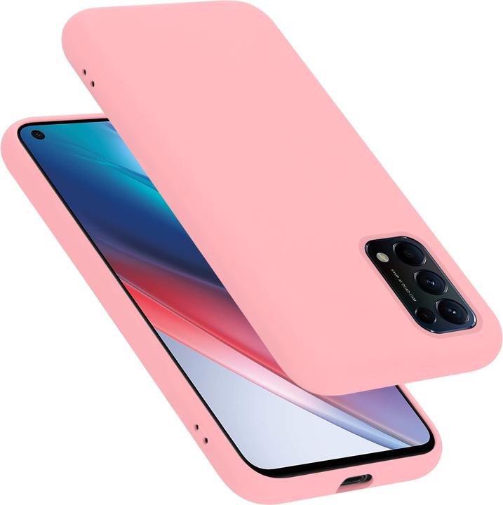 Immagine prodotto Cadorabo Custodia in silicone liquido TPU (Oppo Find X3 Lite)