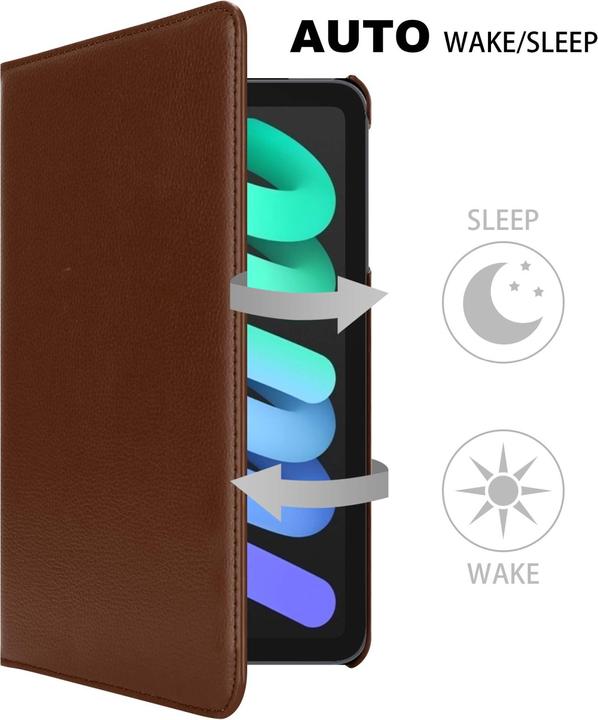 Produktbild Cadorabo Tablet Book Gummi (KEIN Wake Up) Hülle (iPad mini 6)