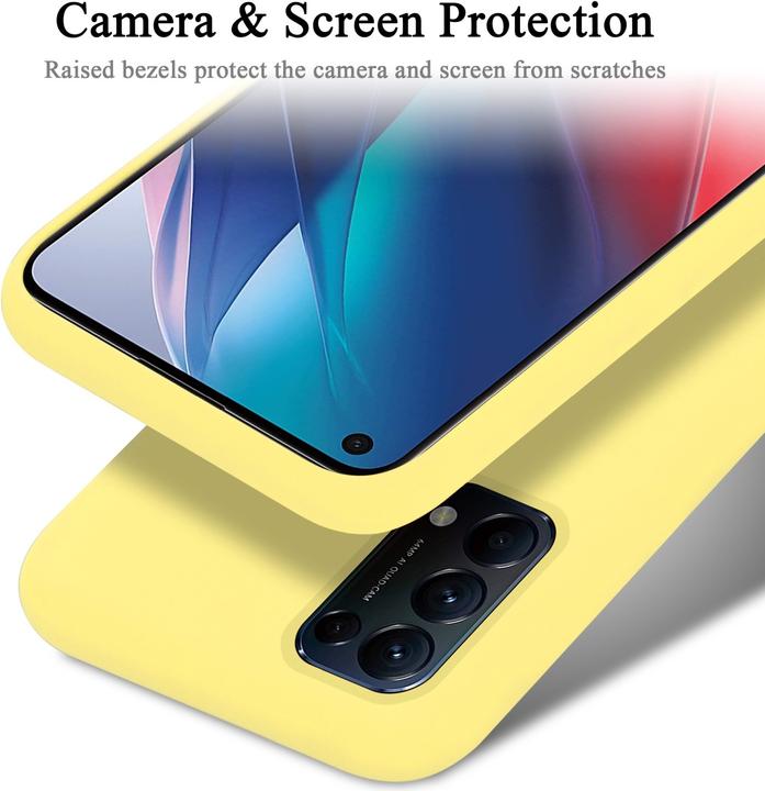 Produktbild Cadorabo TPU Liquid Silicone Case Hülle (Oppo Find X3 Lite)