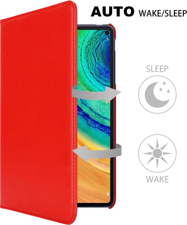 Produktbild Cadorabo Tablet Book Gummi (KEIN Wake Up) Hülle (Huawei MatePad Pro 10.8 (2019))