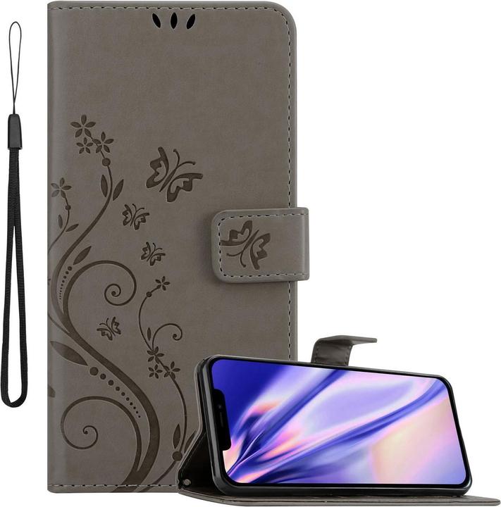 Actual product image Cadorabo Flower Book cover (Apple iPhone 13 Pro Max)