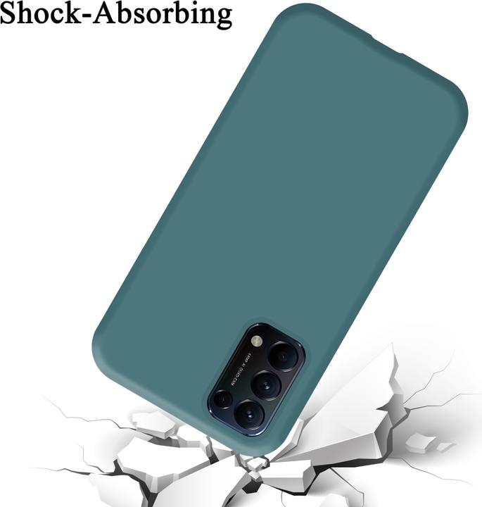 Immagine prodotto Cadorabo Custodia in silicone liquido TPU (Oppo Find X3 Lite)