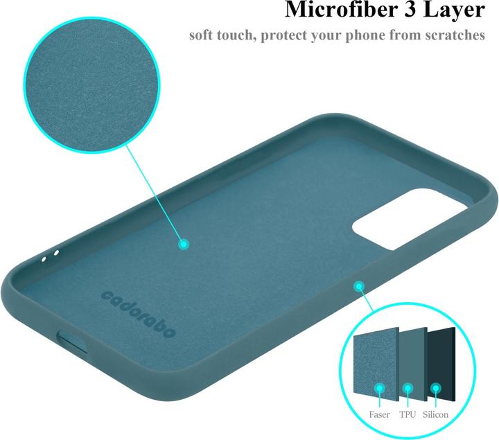 Immagine prodotto Cadorabo Custodia in silicone liquido TPU (Oppo Find X3 Lite)