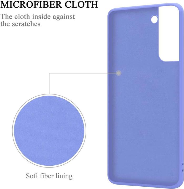 Productafbeelding Cadorabo TPU Vloeibare Ring Silicone Hoesje (Samsung Galaxy S21 5G)